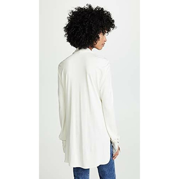 EQUIPMENT Joslin Tunic Top Blouse V-Neck Ivory Shopbop Net-A-Porter XS NWT $245 - Picture 8 of 8